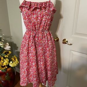 Liberty of London for Target Ruffle Halter Dress Martha Grace Floral small